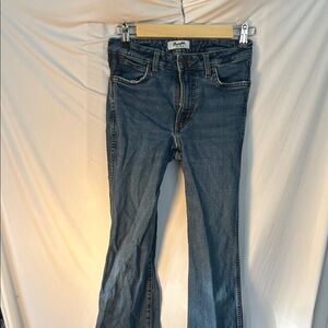 Wrangler Retro Medium Blue Flare Jeans